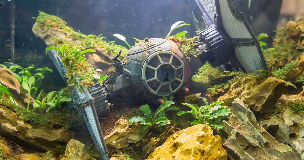 Star Wars Themed Aquarium Safe Decorations