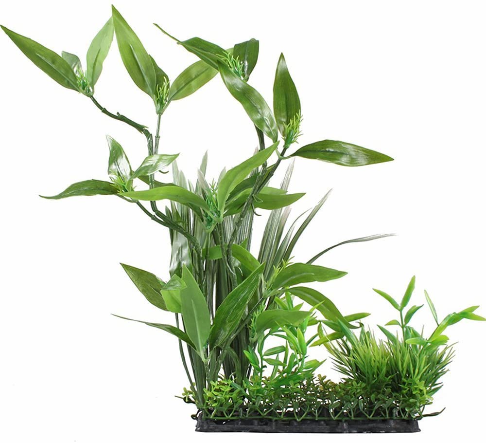 natural looking plant for fish tank