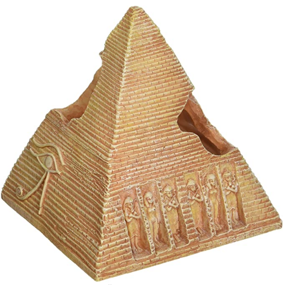 Egyptian pyramid for aquarium 